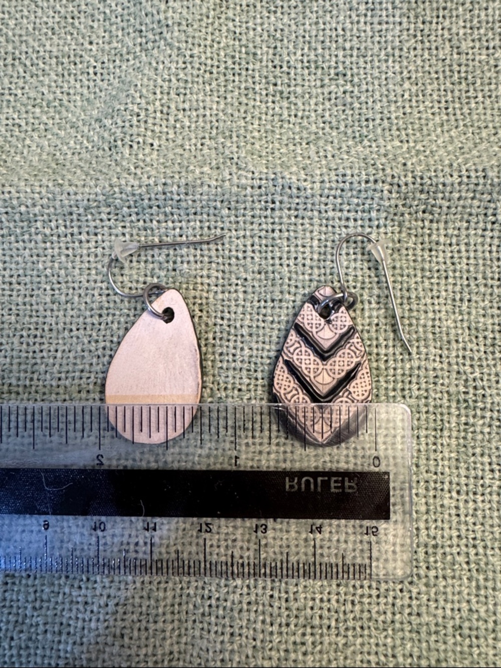 Teardrop Earrings - Picture 10 of 10